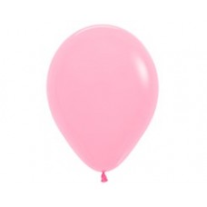 12" Light Pink Standard Helium Balloon