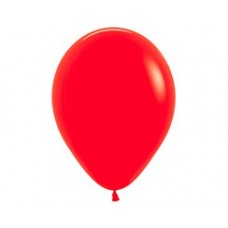 12" Red Standard Helium Balloon